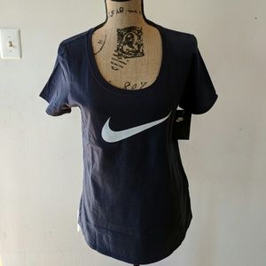 Nike Swoosh Logo T Shirt.